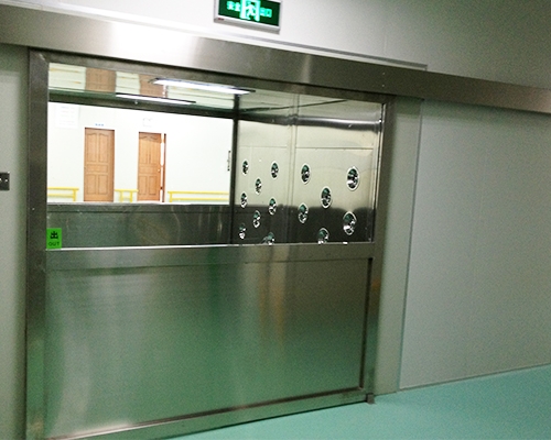 Stainless steel sliding door